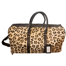 Load image into Gallery viewer, Cheetah Print Duffel Bag
