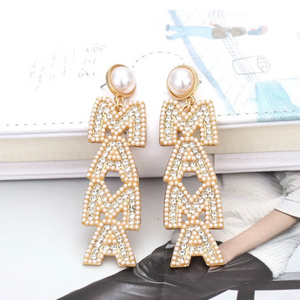 Dangling MAMA Earrings