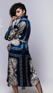 Kimono (Blue & Gold)
